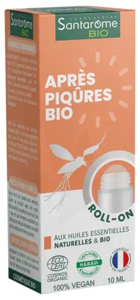 Santarome Bio Roll-on Huile Essentielle Après Piqûres 10ml