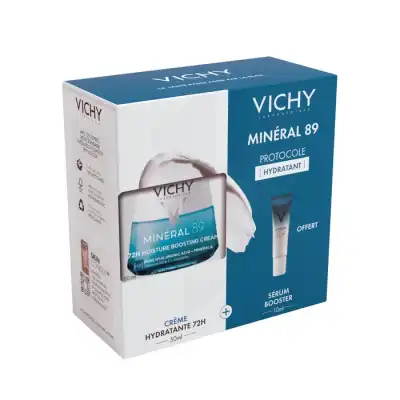Vichy Mineral 89 Crème Légère Pot/50ml+booster à Crocq