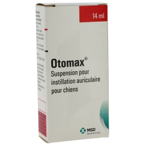 Otomax Gouttes Auriculaires, Suspension Pour Instillation Auriculaire
