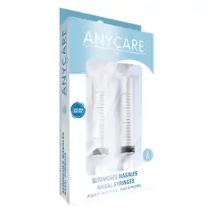 Anycare Seringue Nasal B/2+goupillon à Bourges