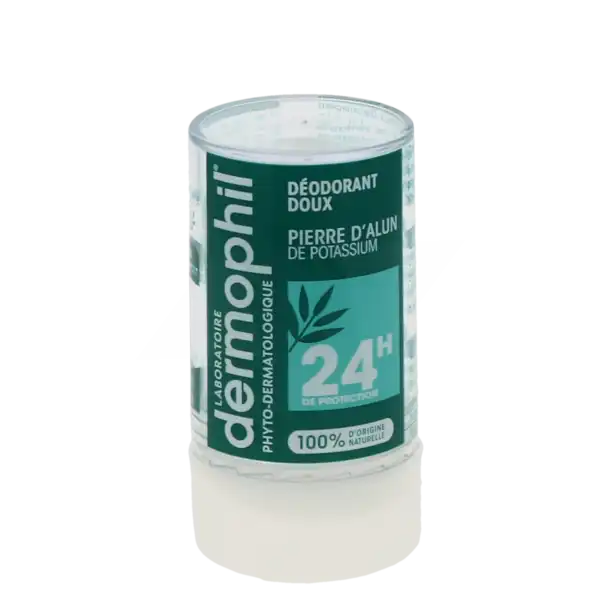 Dermophil Indien Déodorant Doux Pierre D'alun 115g