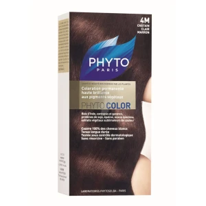 Phytocolor Coloration Permanente Phyto Chatain Clair Marron 4m