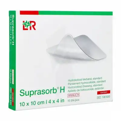 Suprasorb H Pansement Hydrocolloïde Standard 10x10cm B/10 à Ferney-Voltaire