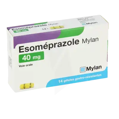 Esomeprazole Viatris 40 Mg, Gélule Gastro-résistante à Nice