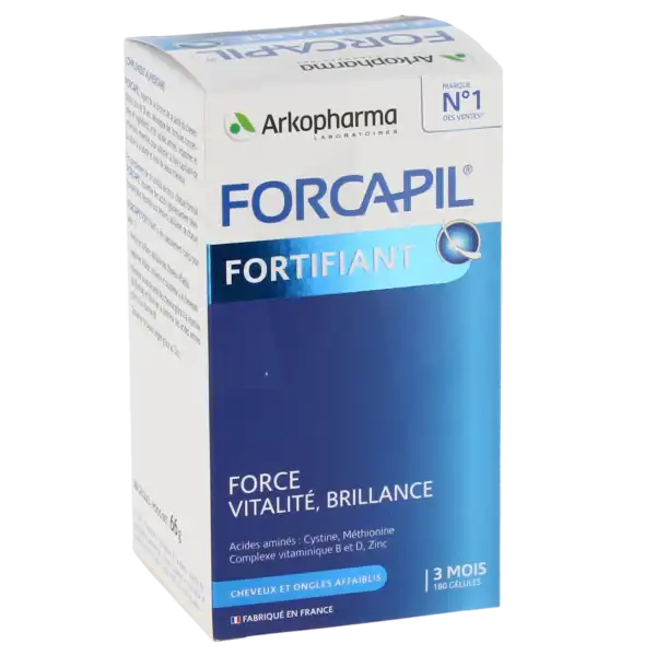 Forcapil Gélules Croissance Vitalité Cheveux Ongles B/180