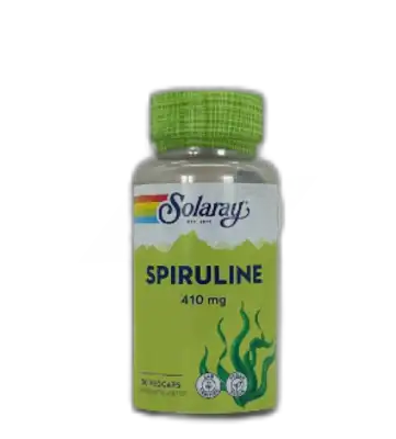 Solaray Spiruline 410mg Capsules Végétales B/100 à ANGLET
