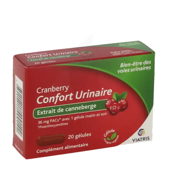 Viatris Cranberry Confort Urinaire Gél B/20