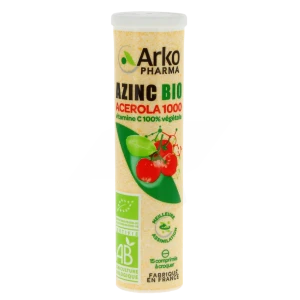 Azinc Vegetal AcÉrola 1000 Bio Comprimés Tube De 15