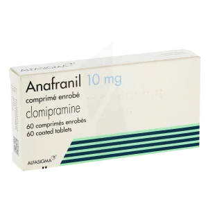 Anafranil 10 Mg, Comprimé Enrobé