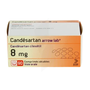 Candesartan Arrow Lab 8 Mg, Comprimé Sécable