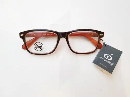 Rome Lunette De Lecture Diop +3,50 Noir Intérieur Marron