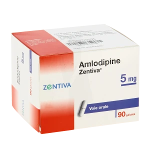 Amlodipine Zentiva 5 Mg, Gélule