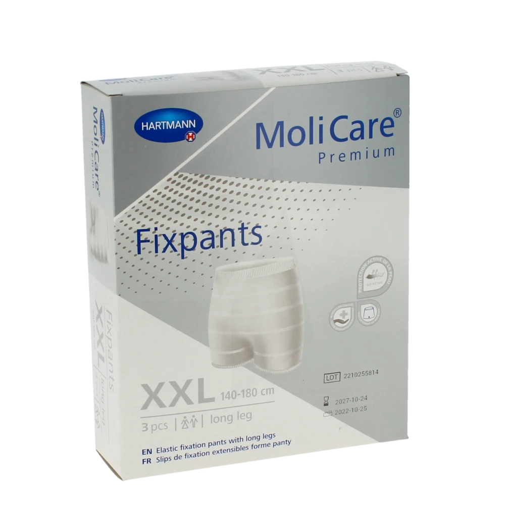 Molicare Premium Fixpants - Slip Jambe Longue -taille Xxl B/3