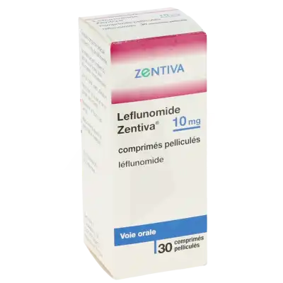 Leflunomide Zentiva 10 Mg, Comprimé Pelliculé à Bordeaux