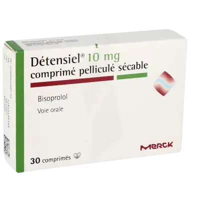 Detensiel 10 Mg, Comprimé Pelliculé Sécable à CUISERY