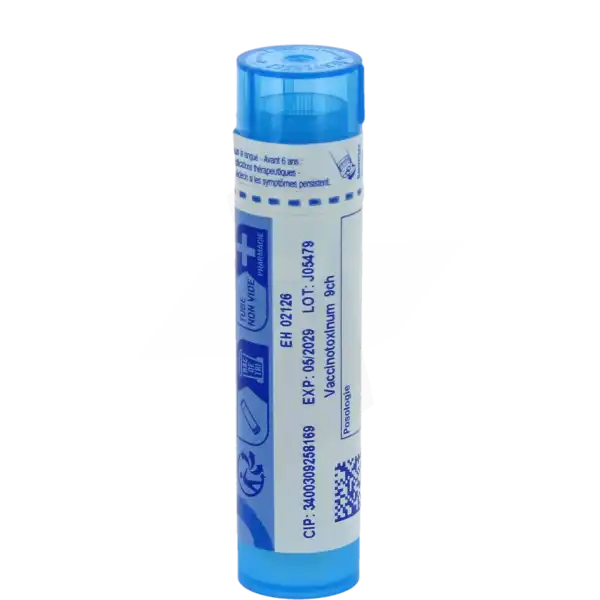 Boiron Vaccinotoxinum 9ch Granules Tube De 4g