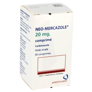 Neo-mercazole 5 Mg, Comprimé
