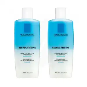 Respectissime Lotion Waterproof Démaquillant Yeux 2*125ml à Monsempron-Libos