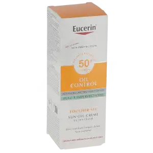 Eucerin Sun Oil Control Spf50+ Gel Crème Visage Fl Pompe/50ml à Bordeaux