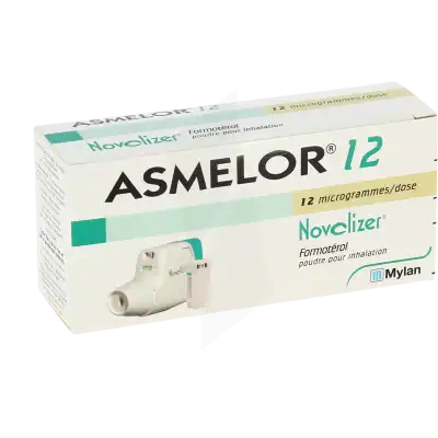 Asmelor Novolizer 12 Microgrammes/dose, Poudre Pour Inhalation à CUISERY