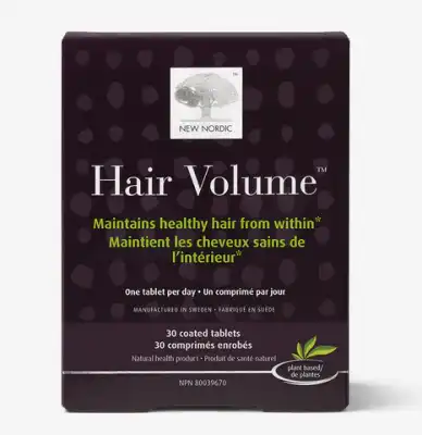 New Nordic Hair Volume Croissance Cheveux Comprimés B/30 à Salins-les-Bains