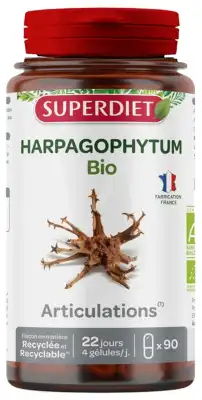 Superdiet Harpagophytum Bio Gélules B/90 à Saint-Maximin