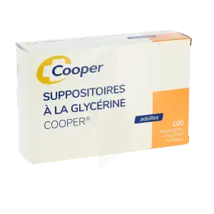 Suppositoires A La Glycerine Cooper Adultes, Suppositoire En Récipient Multidose à Courbevoie