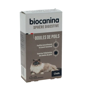 Biocanina Shère Digestive Boules De Poils Gelée Apétente Chat Boîte De 12
