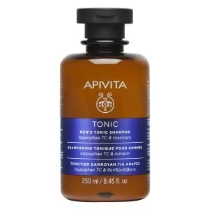 Apivita - Holistic Hair Care Shampoing Tonique Pour Hommes Avec Hippophae Tc & Romarin 250ml