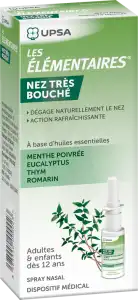 Les Elementaires Solution Nasale Nez Très Bouché 15ml à Paris