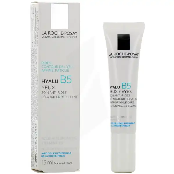 Hyalu B5 Yeux La Roche Posay Cr Soin Anti-rides à L'acide Hyaluronique T/15ml+mini Sérum