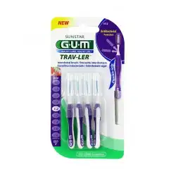 Gum Trav - Ler, 1,2 Mm, Manche Violet , Blister 4 à LUSSAC
