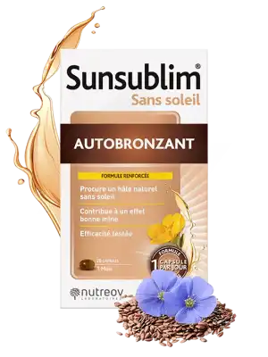 Acheter Nutreov Sunsublim Caps Autobronzant Ultra B/28 à Saint-Maximin