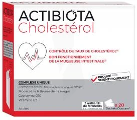Actibiota Cholestérol Poudre 20 Sachets