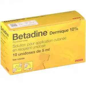 Betadine Alcoolique 5 % S Appl Cut Fl/125ml à ANGLET