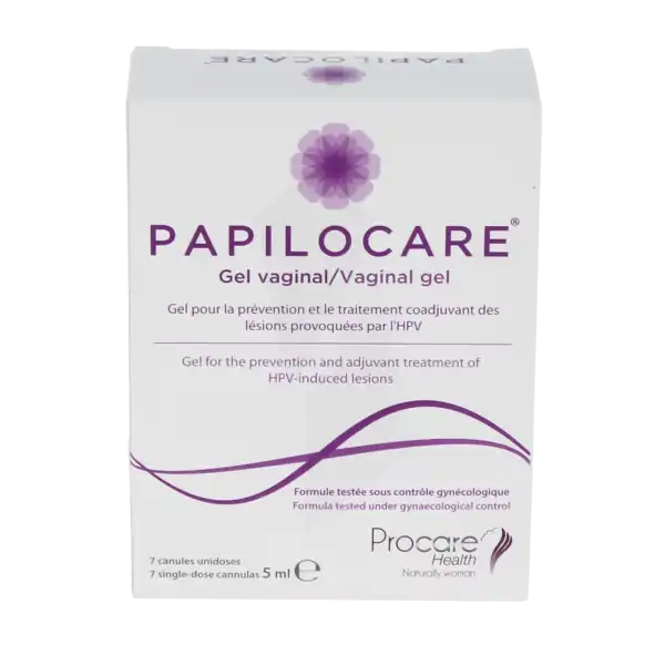 Papilocare Gel Vaginal Réépithélisant 7 Canules/5ml