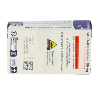 Sildenafil Biogaran 50 Mg, Comprimé Pelliculé
