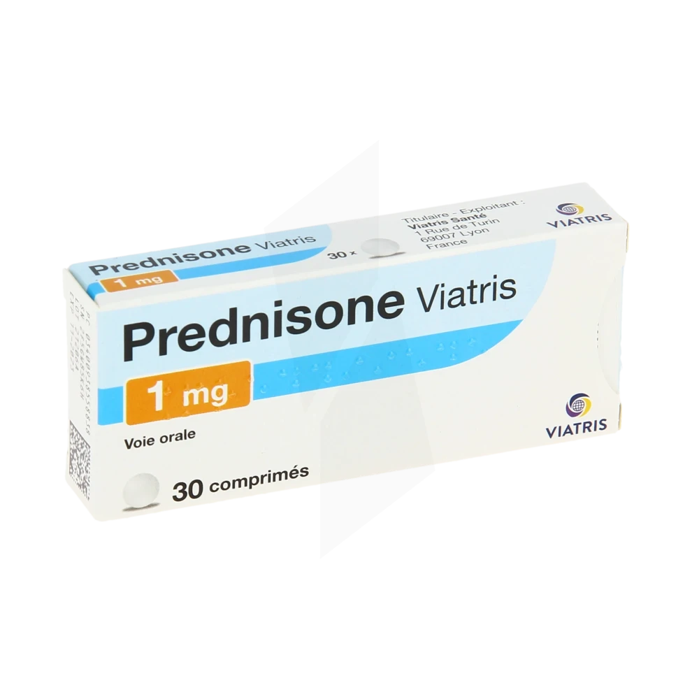 Prednisone Viatris 1 Mg, Comprimé