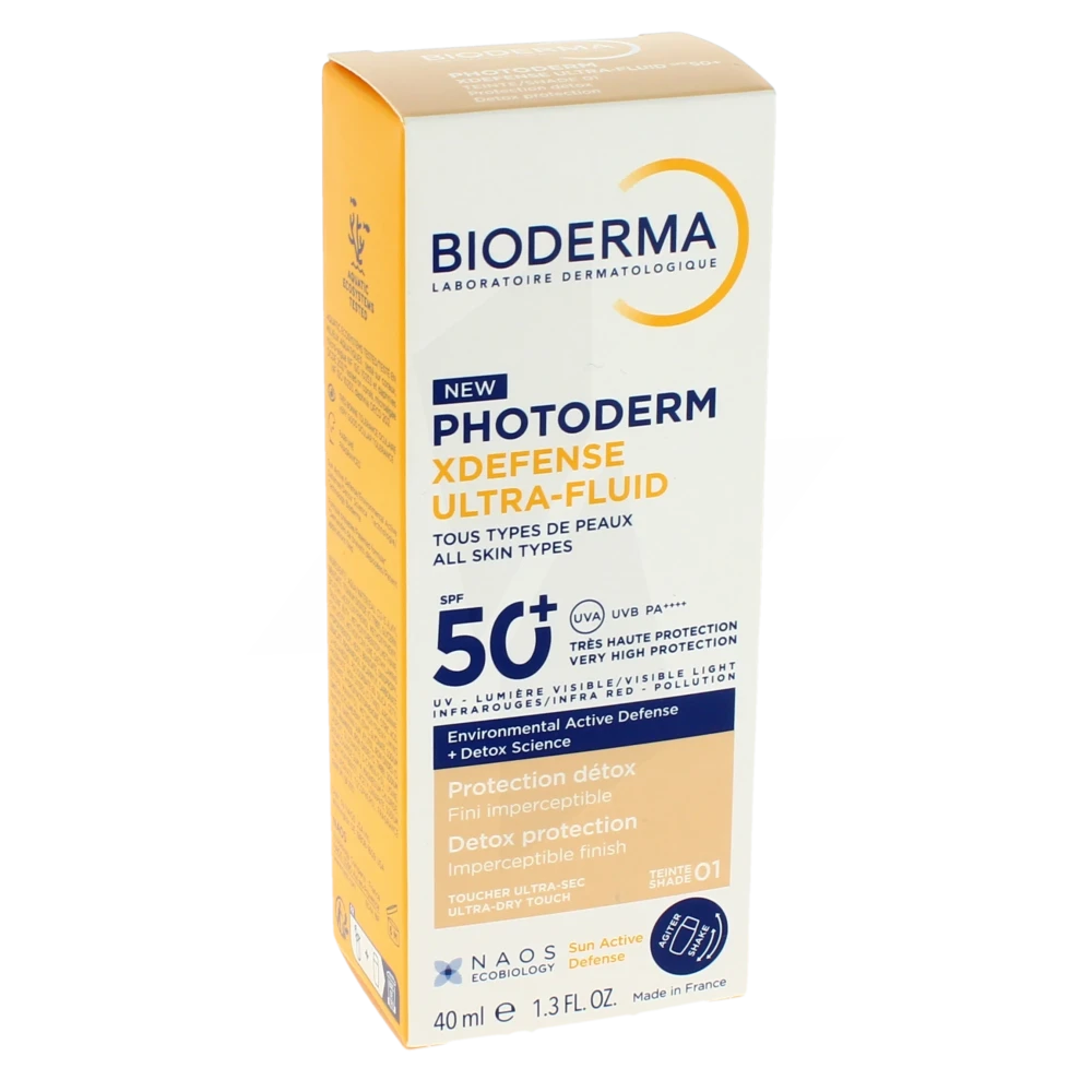 Bioderma Photoderm Xdefense Ultrafluide Spf50+ Cr 01 Fl/40ml