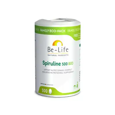 Be-life Spiruline 500 Bio Tablettes B/500 à Gardanne
