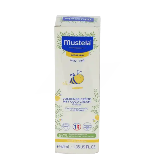 Mustela Bebe Enfant Crème Nourrissante Cire D'abeille T/40ml