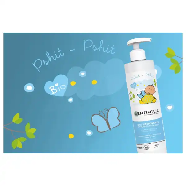 Centifolia Bebe Eau Nettoyante Ss Rincage Bio 250 Ml