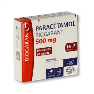 Paracetamol Biogaran 500 Mg, Gélule à Castres