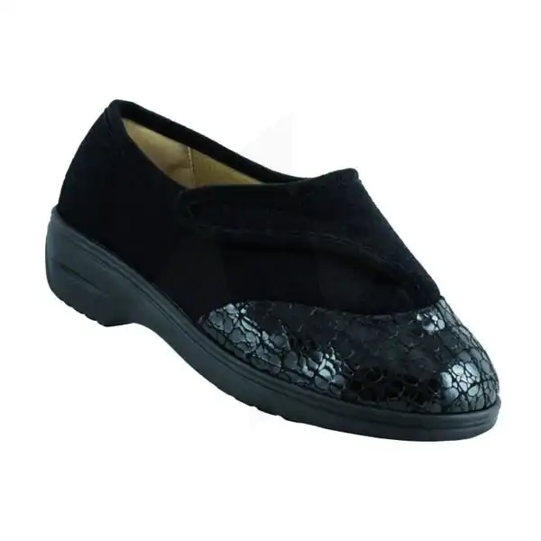 Contemporain Chaussur Volu Var Noir P38 Paire