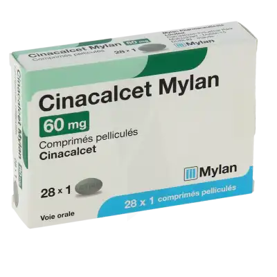 CINACALCET MYLAN 60 mg, comprimé pelliculé