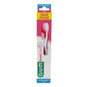 Gum Sensivital Brosse à Dents Ultra Souple B/2