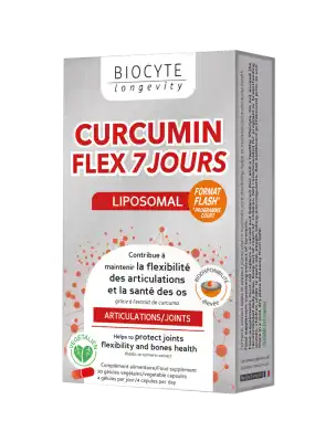 Biocyte Curcumin Flex 7 Jours Gélules B/30 à Labarthe-sur-Lèze