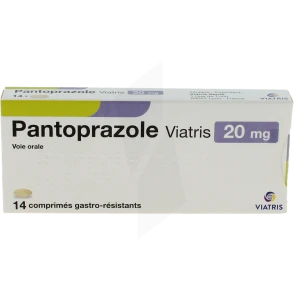 Pantoprazole Viatris 20 Mg, Comprimé Gastro-résistant