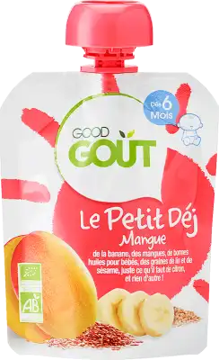 Good Goût Le Petit Déj Mangue Gourde/70g à Obernai