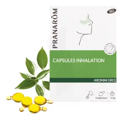 Pranarôm Aromaforce Caps Inhalation Bio B/15 Mono-doses à Annecy